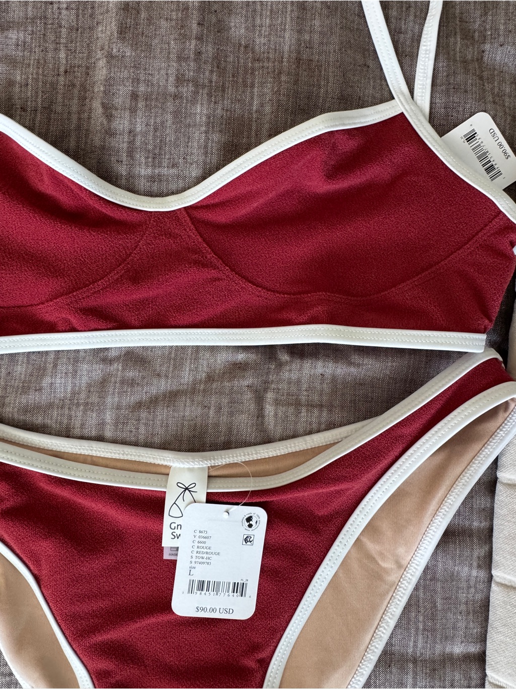 Nwt Free People Gnash Toweling Bikini — image 4 of 7